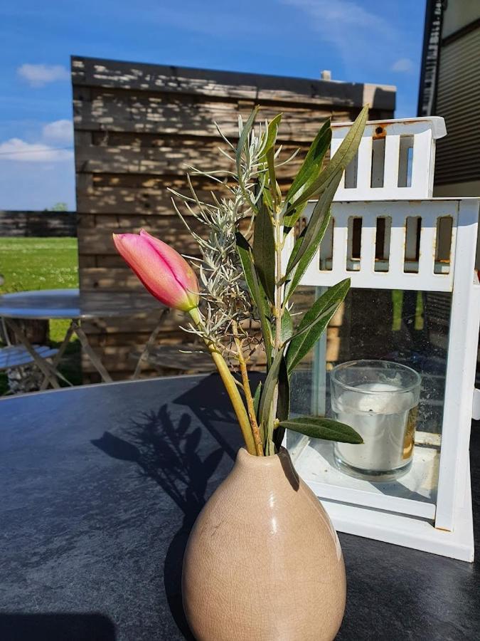 Nieuwerkerken Houten Huisje Tussen Paardenヴィラ エクステリア 写真